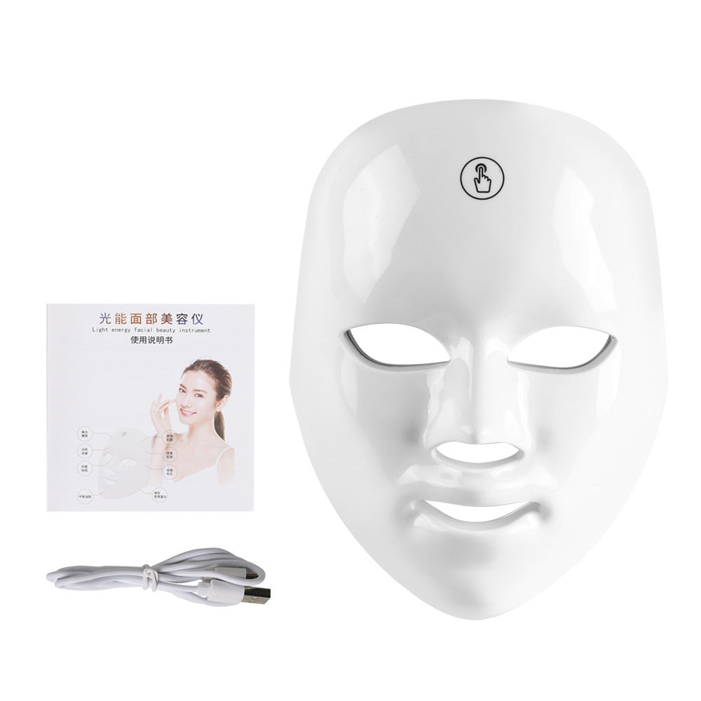 GlowTherapy™ 7-Color LED Skin Rejuvenation Mask – Professional Facial Care at Home