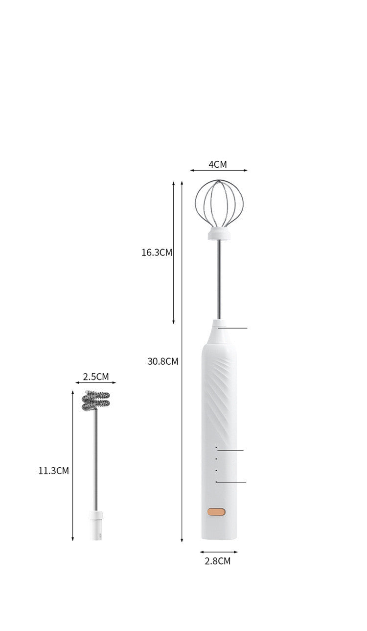 Whip Master™ USB Cream Beater – Smooth Mixing Made Easy!